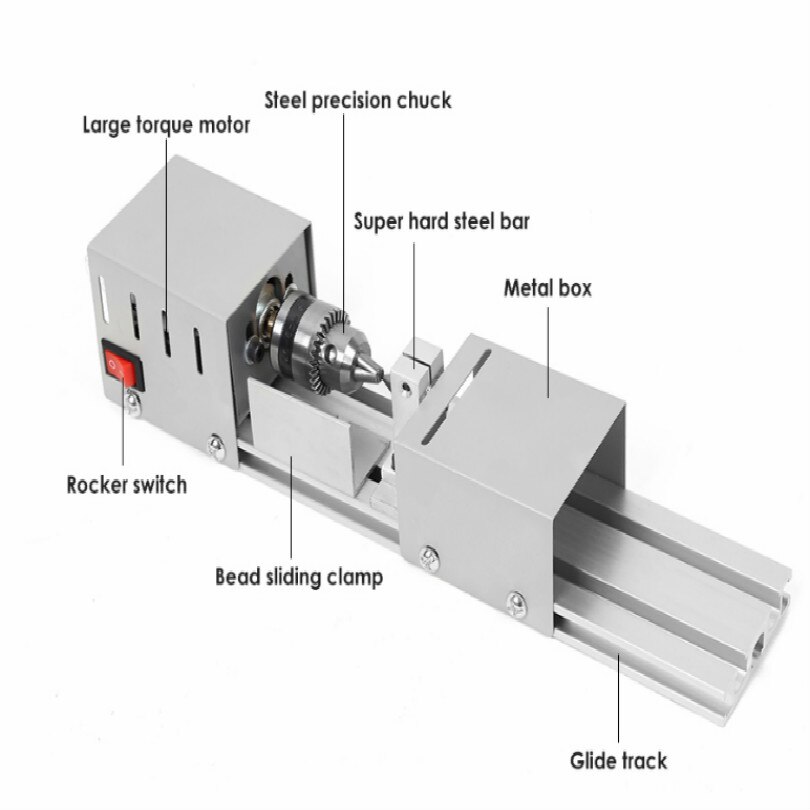 MÁY TIỆN ĐA NĂNG MINI 12-24V 100W