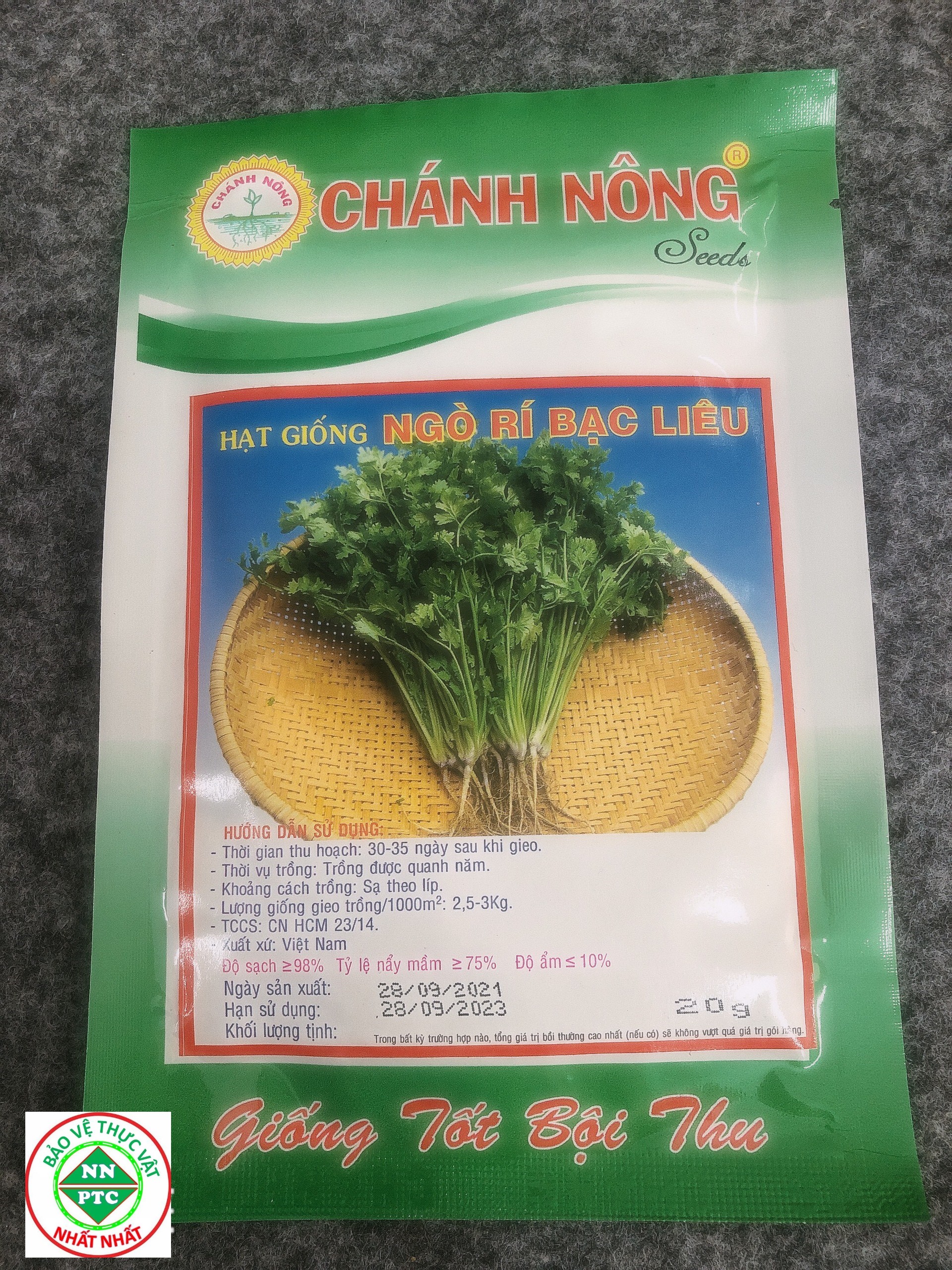 Hạt giống NGÒ Rí bạc liêu Chánh Nông
