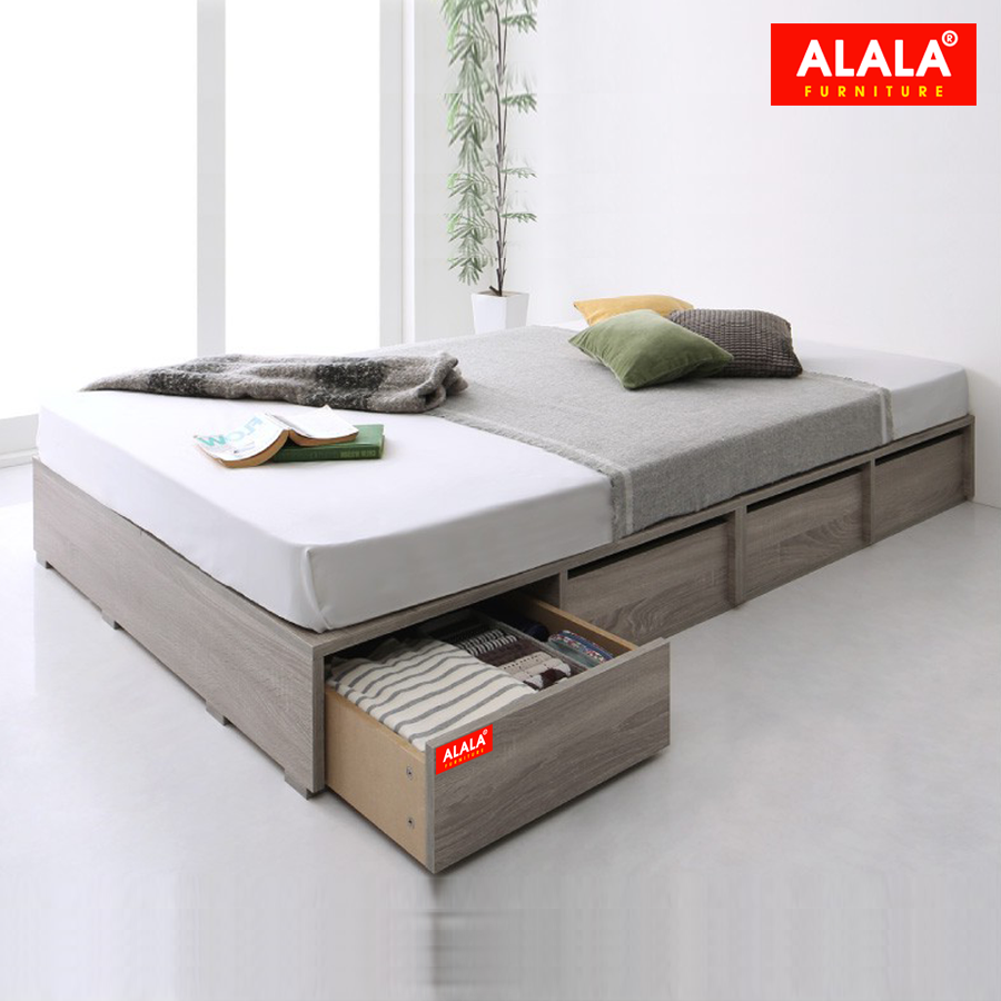 Giường ngủ ALALA48 cao cấp/ Miễn phí vận chuyển và lắp đặt/ Đổi trả 30 ngày/ Sản phẩm được bảo hành 5 năm từ thương hiệu ALALA/ Chịu lực 700kg