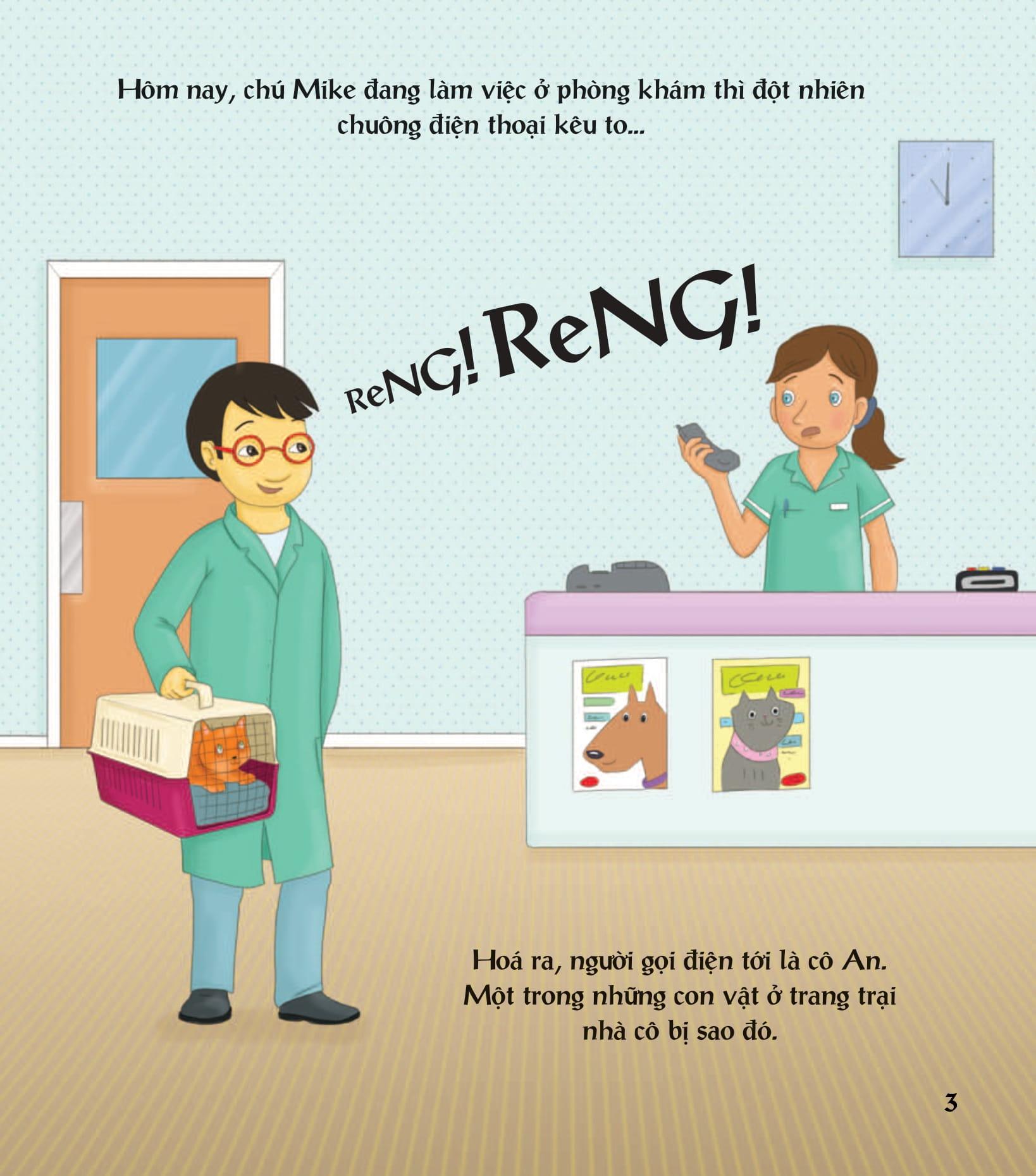 Sách - Em Thích Nghề Nào? - Bác Sĩ Thú Y