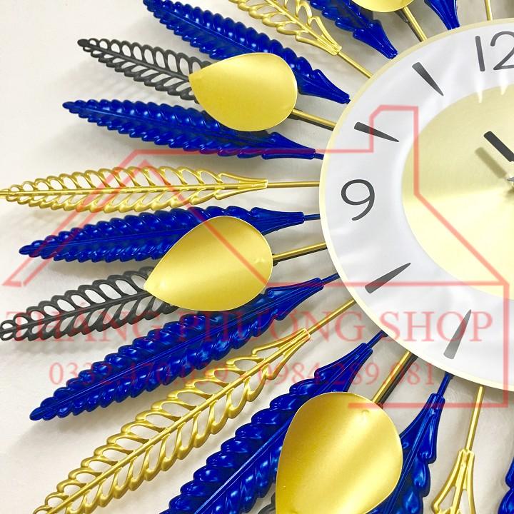 Đồng Hồ Trang Trí Treo Tường Hoa Mặt Trời TP-063