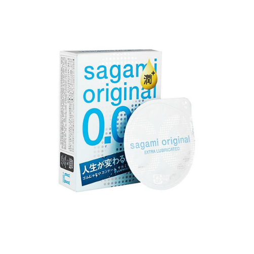 Bao Cao Su Nhiều Chất Bôi Trơn Siêu Mỏng Sagami Original 0.02 - 3s