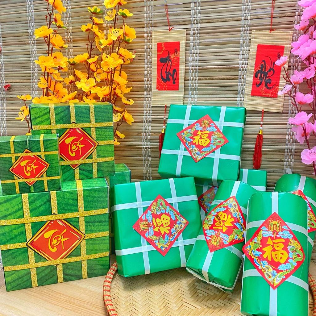 Mô hình bánh chưng bánh tét trang trí tết 2022