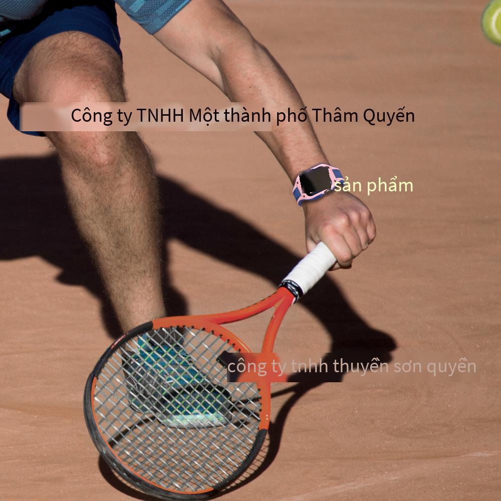 Đảm bảo chất lượng phù hợp với Apple Watch Apple watch 123456 thế hệ silicon tpu tích hợp vỏ bảo vệ hai màu vỏ bảo vệ