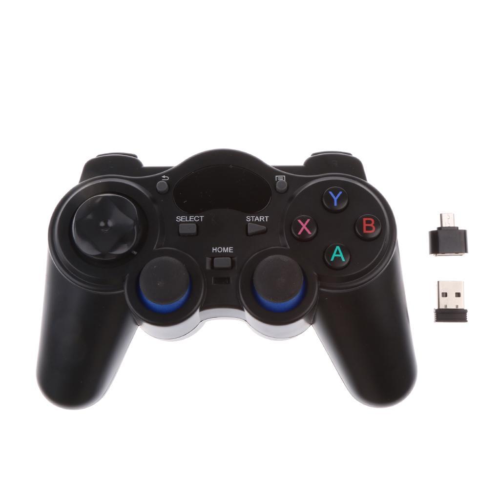 2 Pieces Wireless Gamepad Joystick Android Controller for Tablet PC PS3 TV
