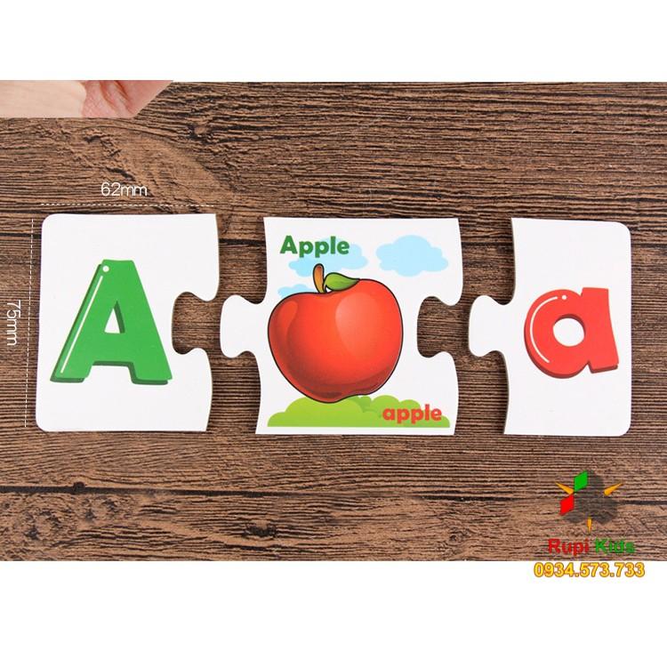 ️ Bảng chữ cái ️ Alphabet tiếng Anh - Ghép hình động vật