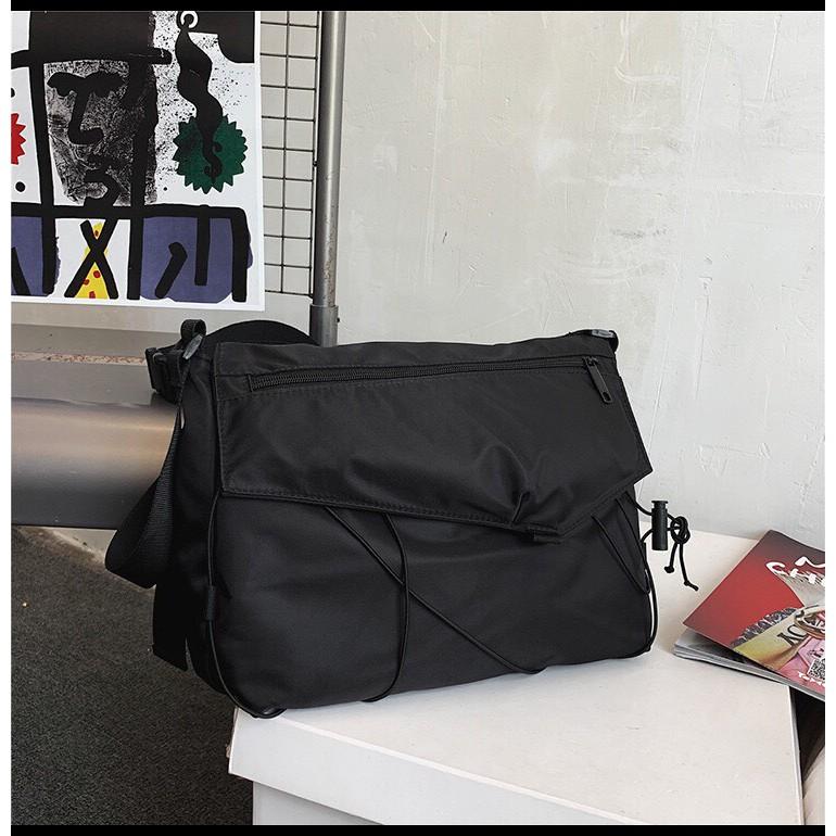 Túi Đeo Chéo Nam Nữ Cặp Sách ulzzang Thời Trang Unisex Vải Canvas Chống Nước B074