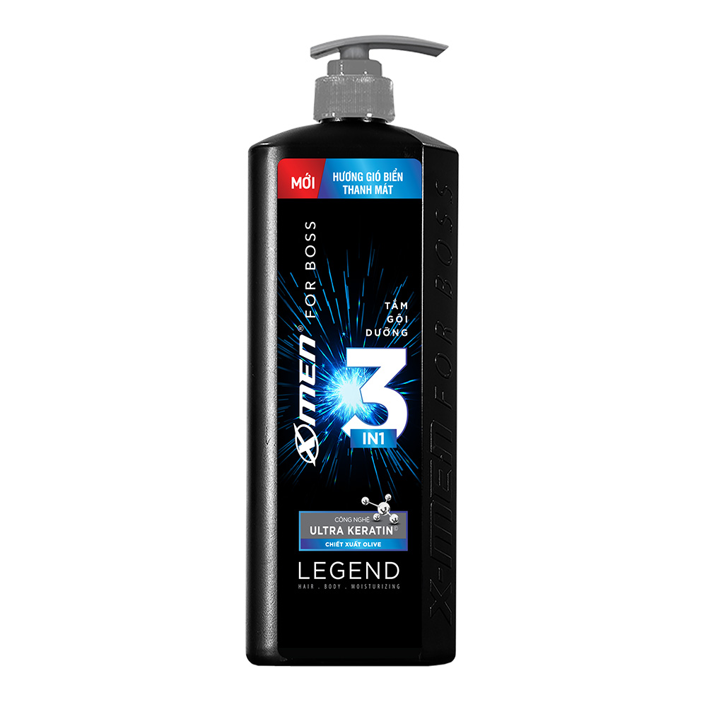 TẮM GỘI 2IN1/3IN1 XMEN FOR BOSS 850G/830G