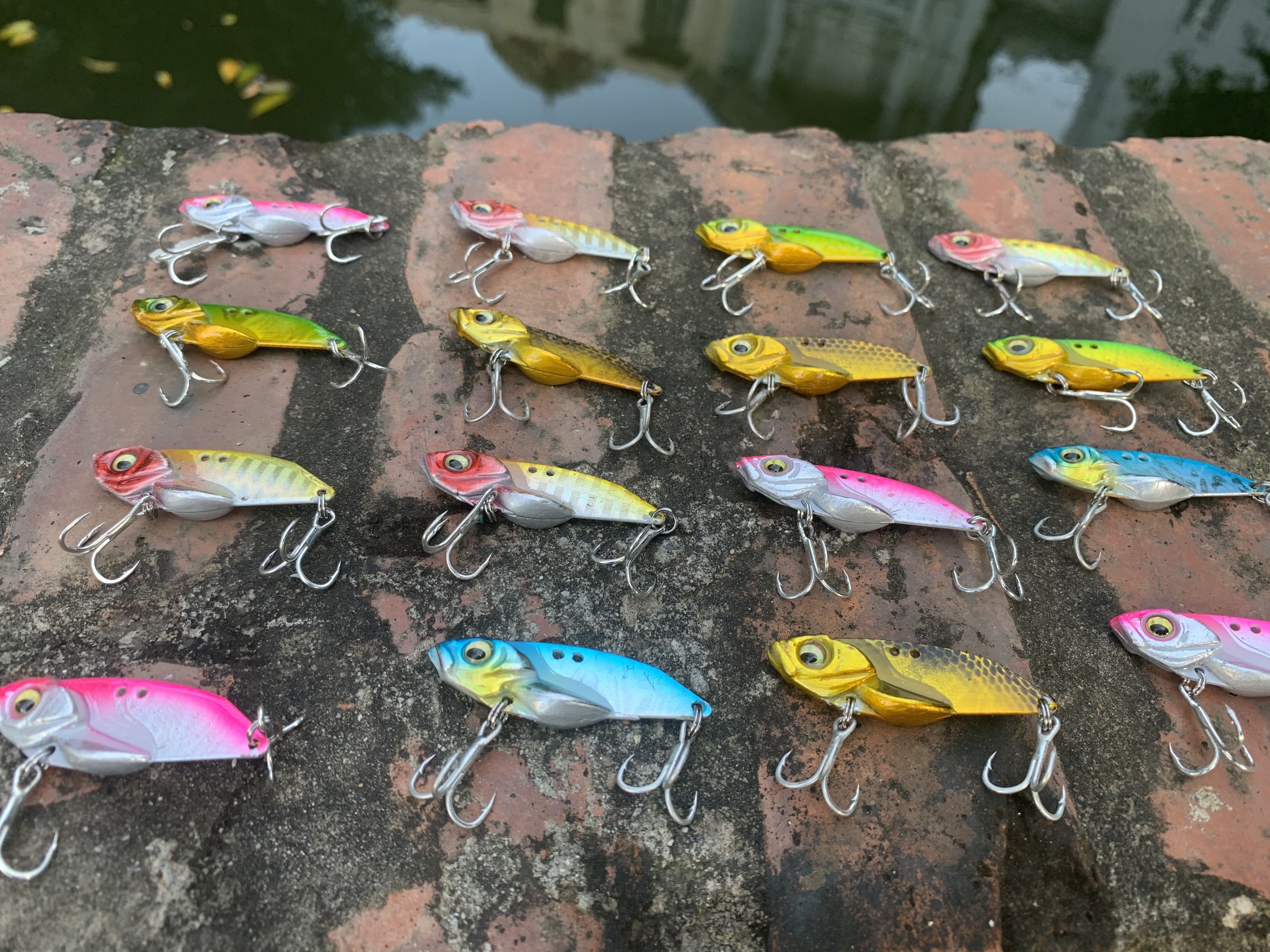 Mồi giả câu lure - Combo 3 con cá sắt 10g - Lưỡi câu BKK cao cấp - MC 02