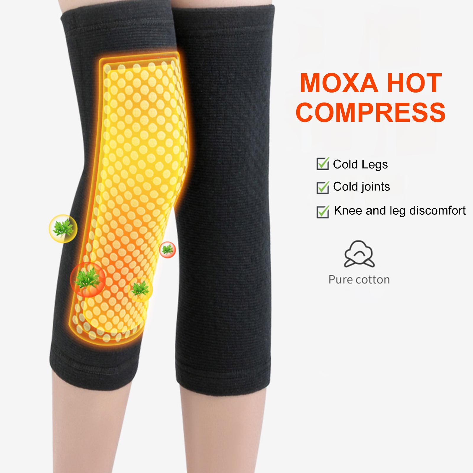 2PCS Knee Support Knee C ompression Sleeve Brace Comp ression Band Breathable Design for Running Basketball Baseball Hiking Sport Activities