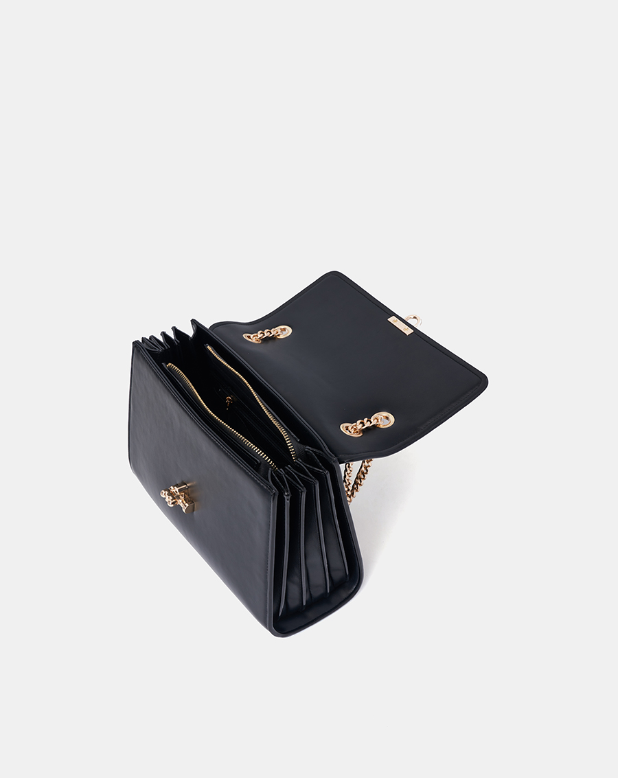 Túi Xách Trung Nữ Thời Trang JUNO Top Handle Trang Trí Khoá TXT296