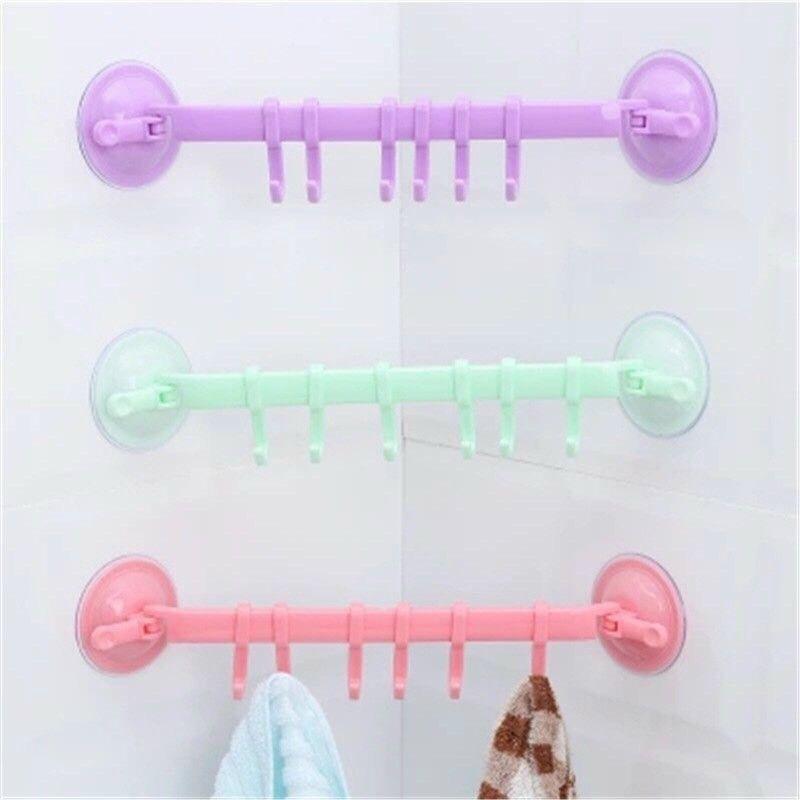 D205 bộ móc treo tường nhà tắm hút chân không