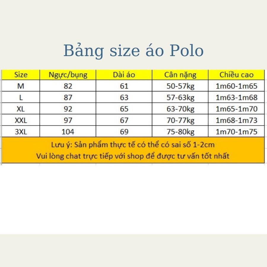 Áo polo nam thời trang LUZADO ,áo thun nam phối viền tay và cổ áo, áo phông cổ bẻ nam chất co giãn đẹp form chuẩn