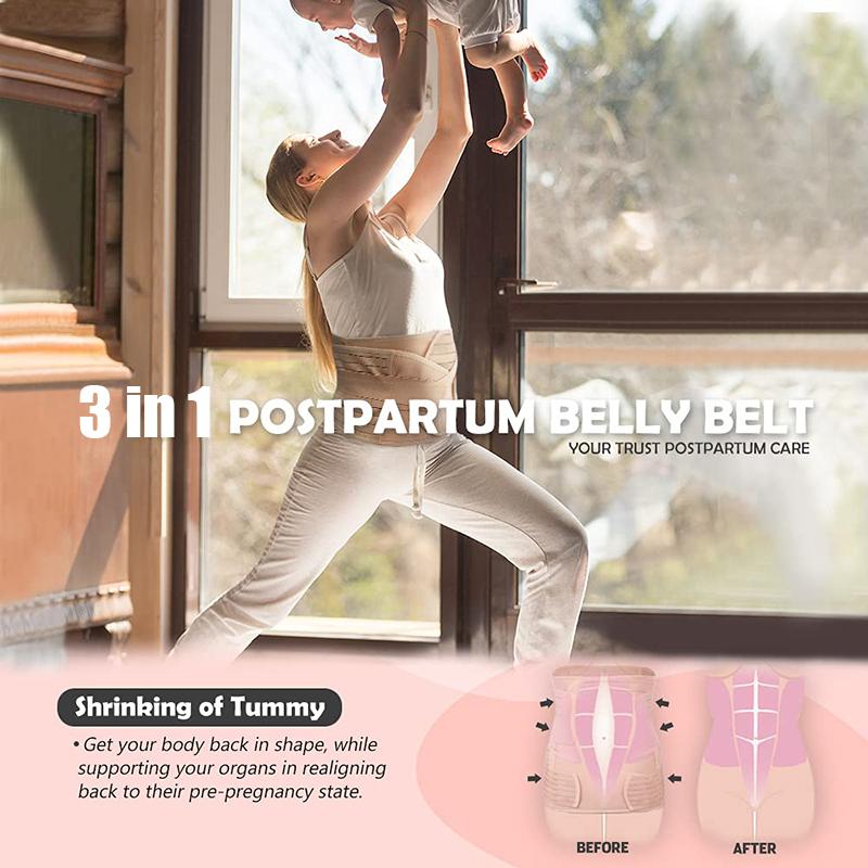 Bụng Bụng Xương Chậu Dây Đeo Sau Sinh Dây Băng Tập Toàn Thân Mang Thai Phục Hồi Định Giảm Béo Đai Nịt Bụng Dây Đeo
