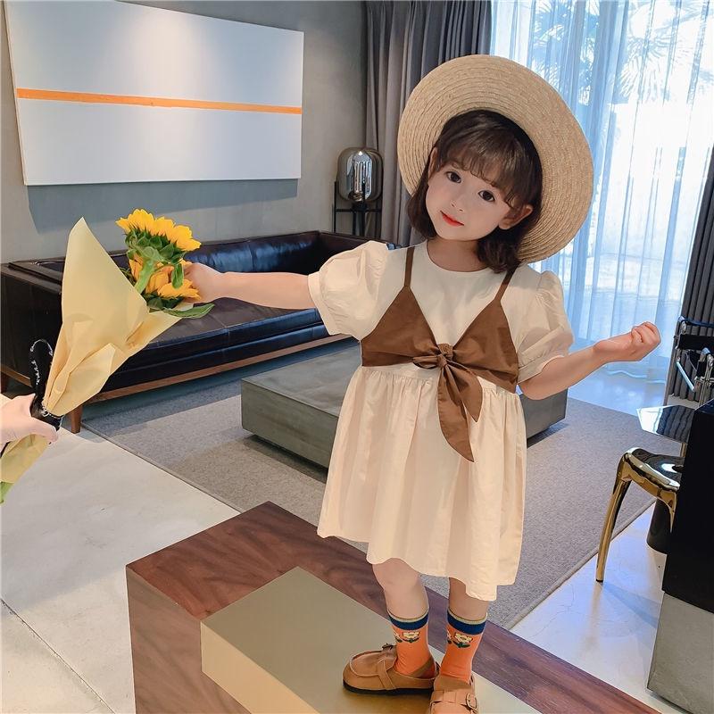 Váy cho bé gái đầm bé gái 8-18kg phong cách Hàn Quốc chất liệu mềm mịn đáng yêu