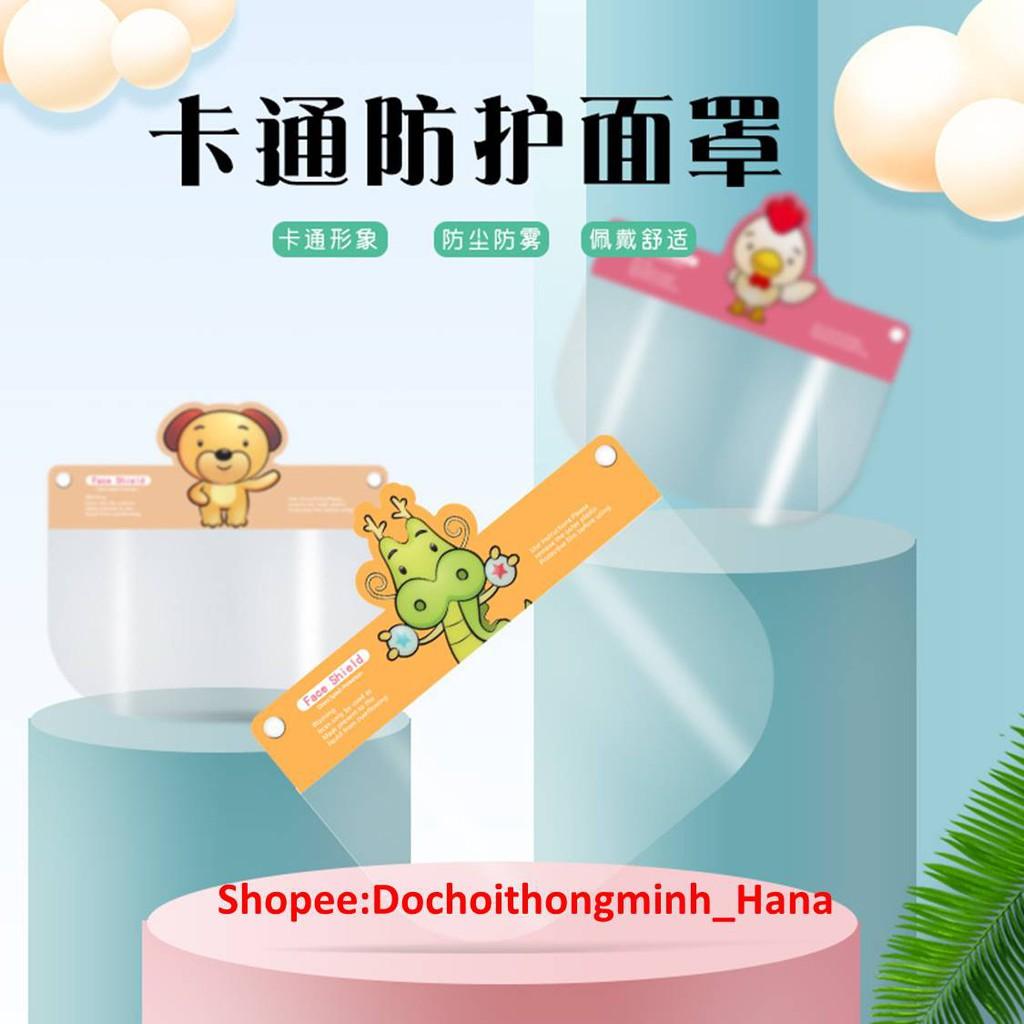 Kính chống giọt bắn cho bé Face Shield HCM Mặt kính trong suốt, chắn giọt bắn, chắn dịch, bảo vệ bé.