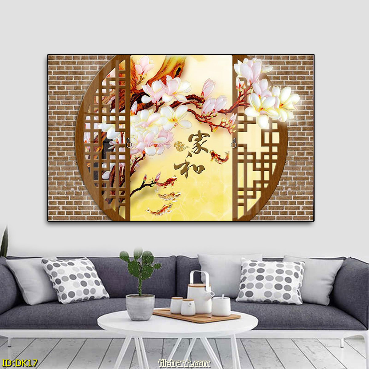 Tranh Họa Tiết Điêu Khắc Đẹp - Tranh Canvas Khung Composite Cao Cấp Giá Rẻ