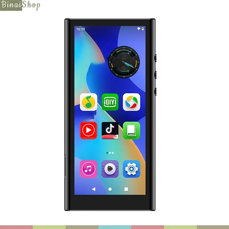 Ruizu H12 - Máy Nghe Nhạc, Xem Video Màn Hình Cảm Ứng IPS 4.8 Inch, Android 10, Bluetooth 4.2, Kết Nối Wifi, Thời Lượng Pin 20H - Hàng chính hãng