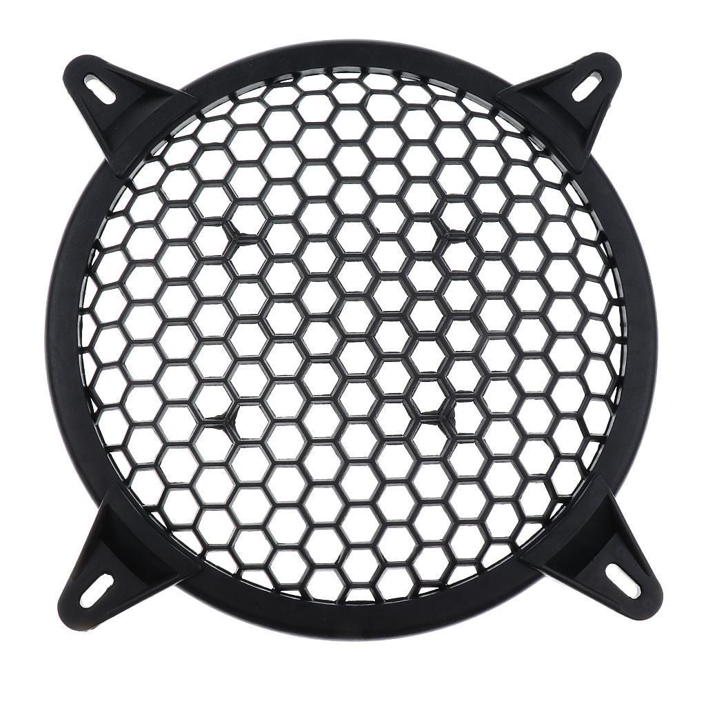 Car Audio Speaker Grill Cover Guard Plastic Protector Mesh Durable 10 Inch+6 inch