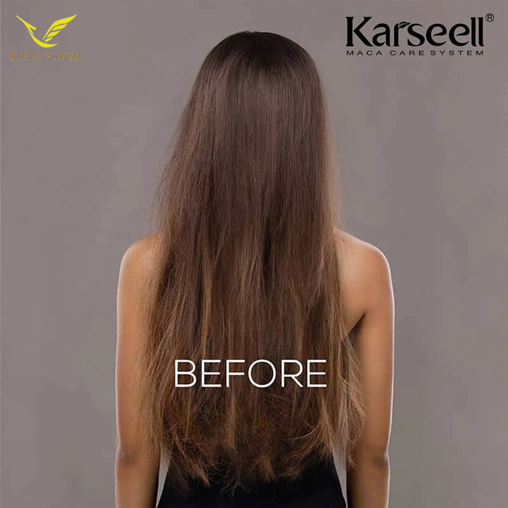 [+Tặng mũ trùm] Keratin Karseell phục hồi tóc thần tốc 500ml
