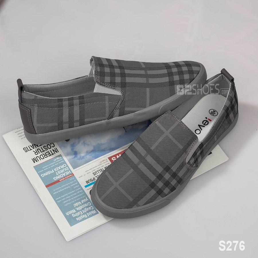 Giày lười nam - Slip on nam vải - Mã A1276