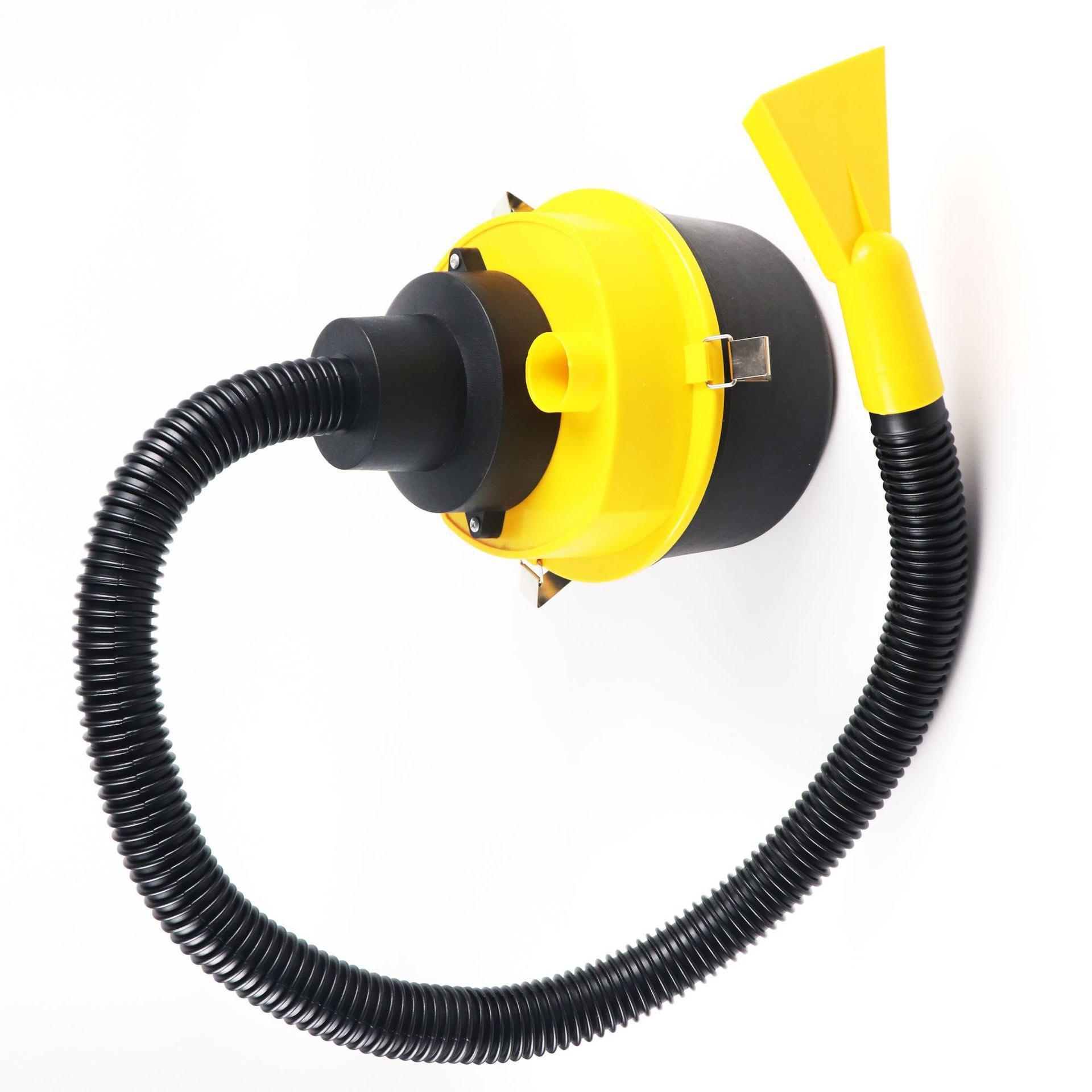 Phong cách mới nhất của máy hút bụi ô tô 12V máy hút bụi cầm tay trống công suất cao khô và ướt sử dụng kép ô tô bơm hơi siêu hút