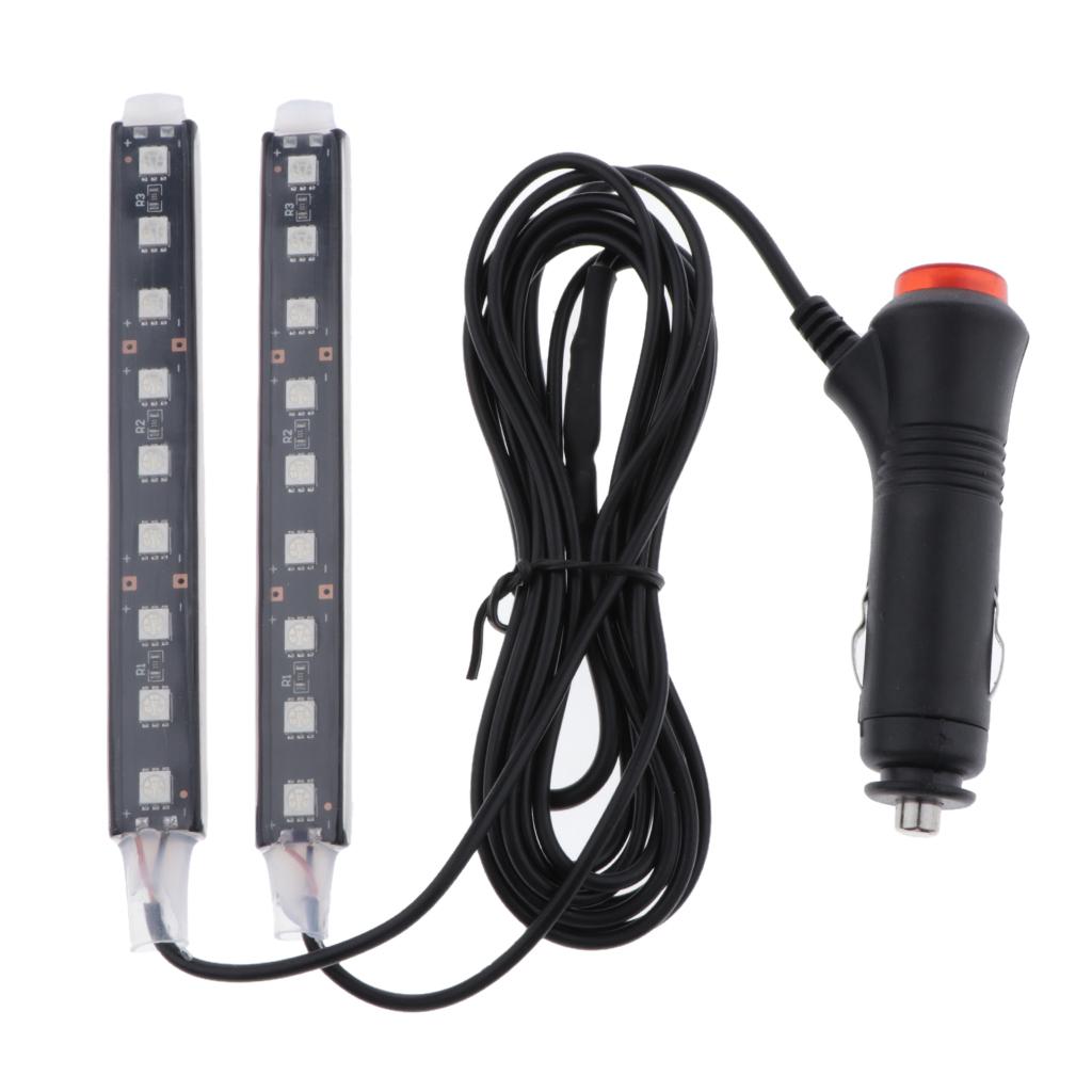 LED Car Strip Light Decorative Lamps Interior Wireless Bluetooth APP Control