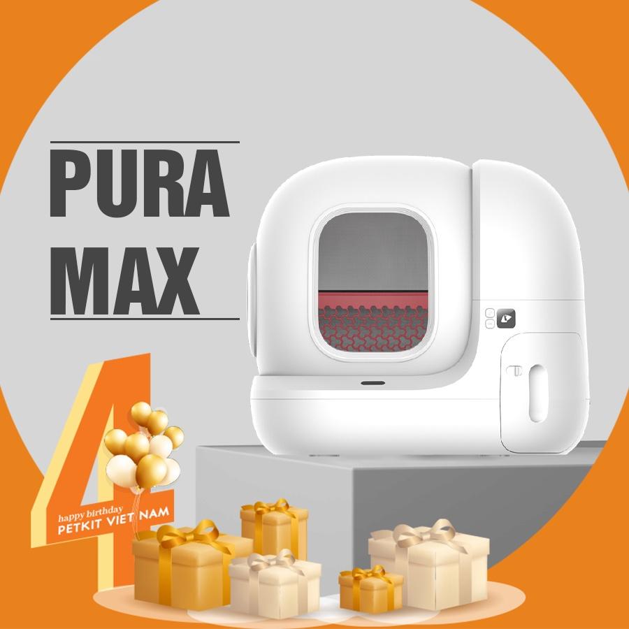 MÁY DỌN VỆ SINH TỰ ĐỘNG THẾ HỆ MỚI - PETKIT PURA MAX