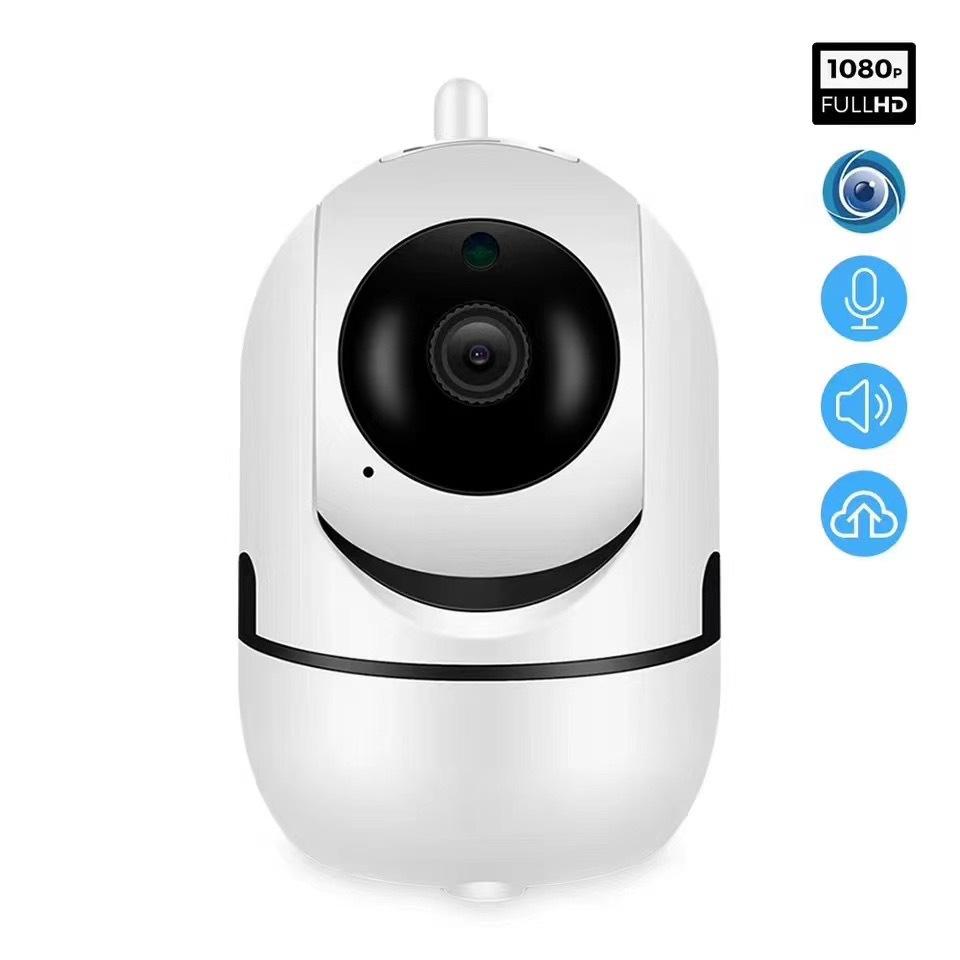 IP WiFi Camera HD 1080p Cloud Wireless SMART SMART Trình theo dõi giám sát hồng ngoại theo dõi Baby Monitor Hành động Đêm CAM Màu sắc: Chỉ 16G Thẻ SD