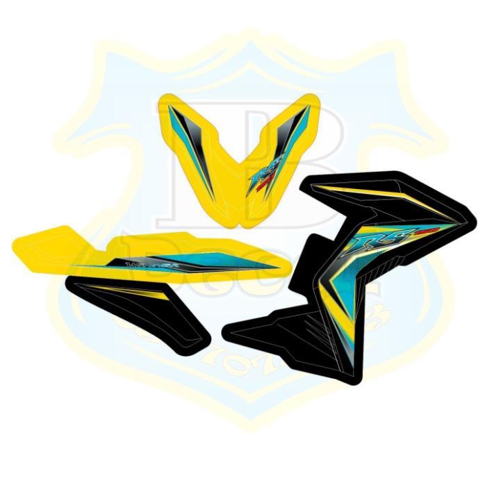 Tem rời dành cho winner RS vàng đen