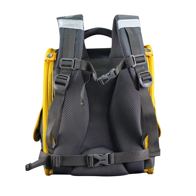 Balo chống gù B.bag Genius Box F2 Penguin màu Xám dành cho bé học sinh tiểu học từ 6 đến 11 tuổi B-12-105