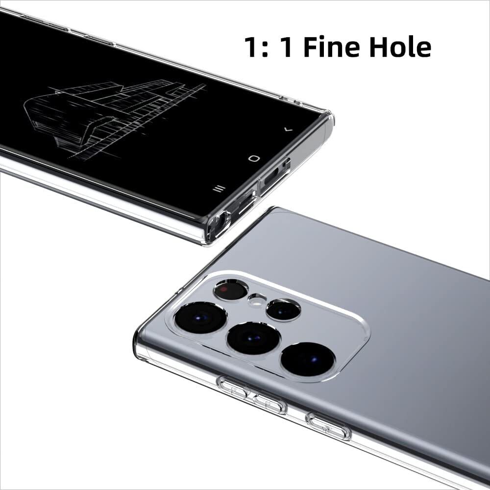 Ốp lưng silicon cho Samsung Galaxy S23 Ultra / S23 Plus / S23 5G hiệu HOTCASE Ultra thin - siêu mỏng 0.6mm, thiết kế trong suốt, chống trầy xước - Hàng nhập khẩu