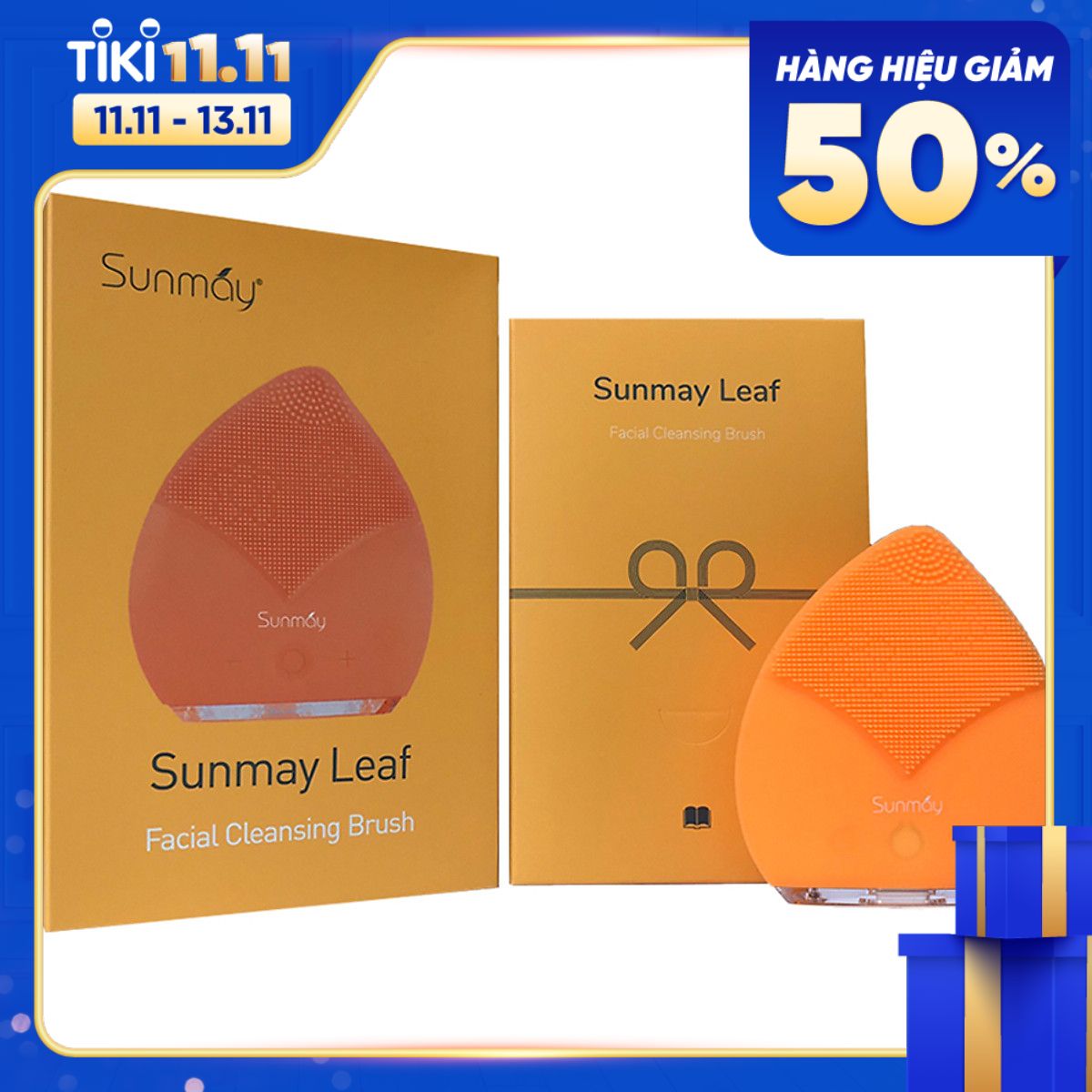 Máy rửa mặt Sunmay Luxury Leaf - Orange