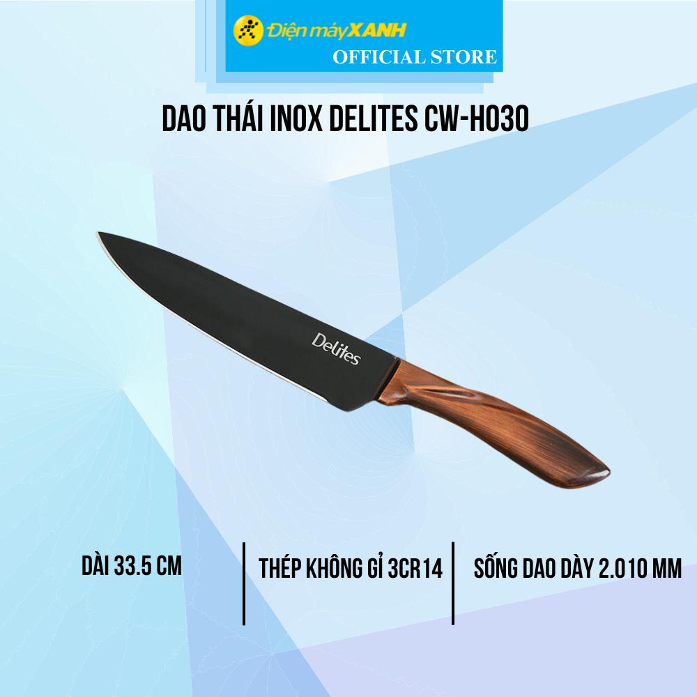 Dao thái inox Delites CW-H030