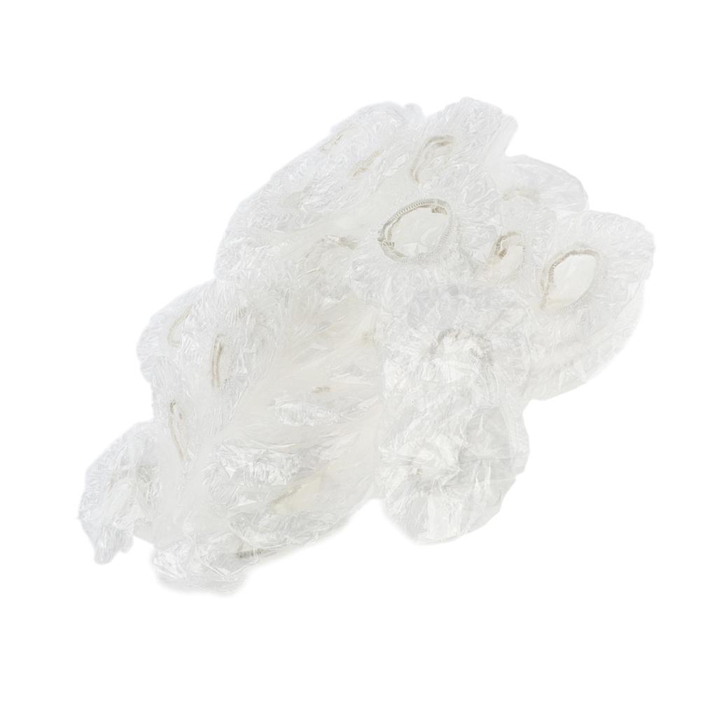 100pcs Unisex Waterproof Bath Ear Protection Shower Earmuffs Ear Cover Caps Protects Ear from Water when Showering