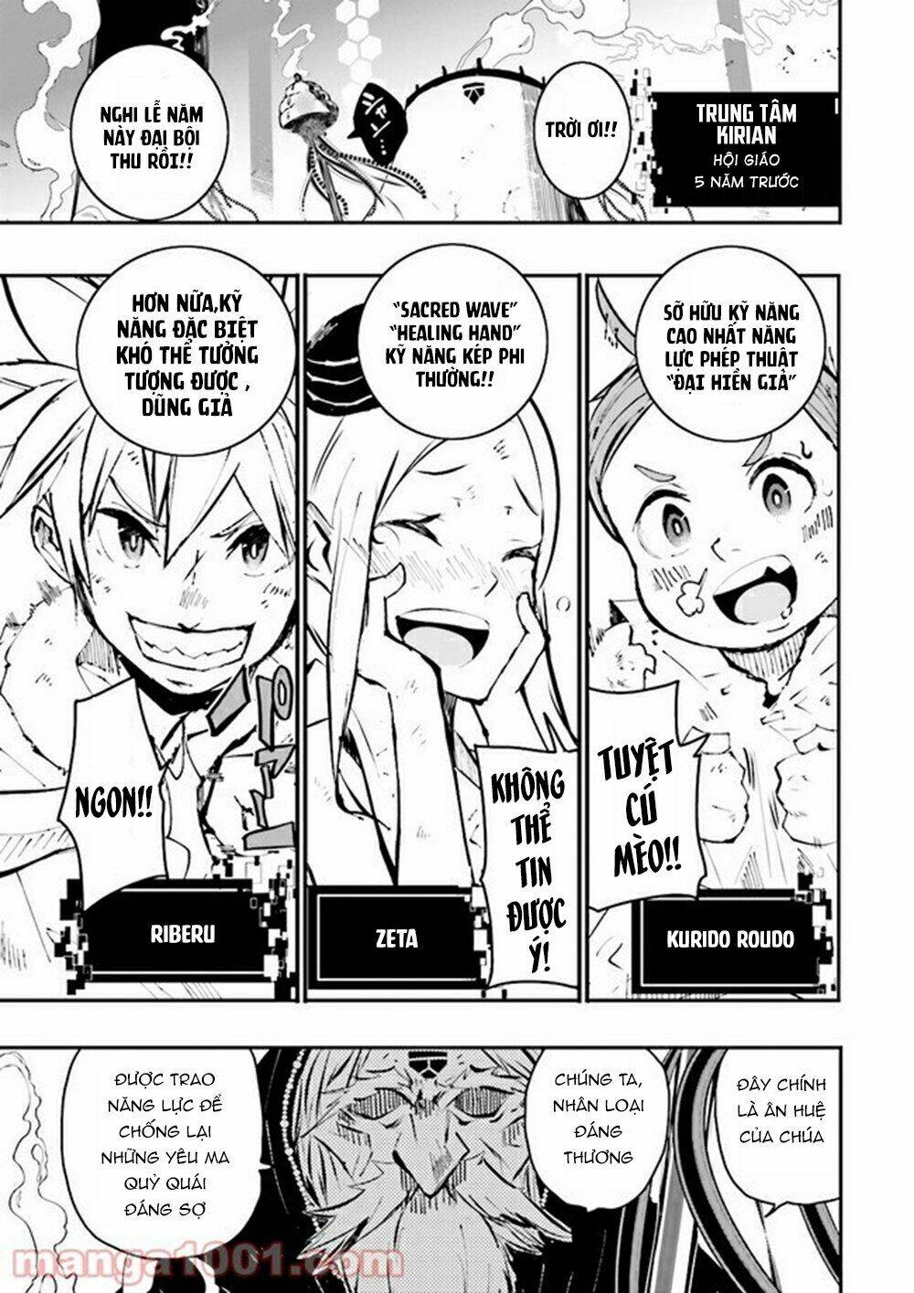 bắt đầu từ level 8.000.000 ở thế giới chỉ có giới hạn level max là 99 chapter 1 7