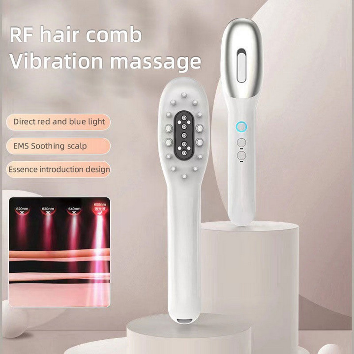 Lược Massage Công Nghệ EMS Giúp Tóc Tăng Trưởng Và Giảm Rụng Tóc - Home Decor Furniture