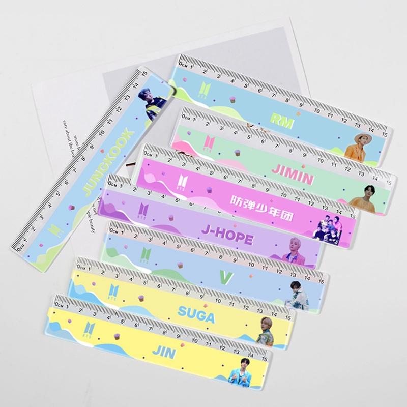 Tmdbyx Thước Đo Lường Bằng Acrylic Phong Cách Hàn Quốc Cho Học Sinh