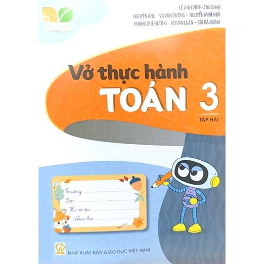 Sách - Vở thực hành Toán lớp 3 tập 2 (Kết nối tri thức với cuộc sống)