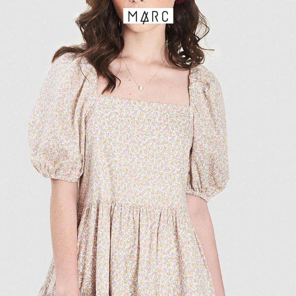 Đầm nữ MARC FASHION babydoll 3 tầng cổ vuông