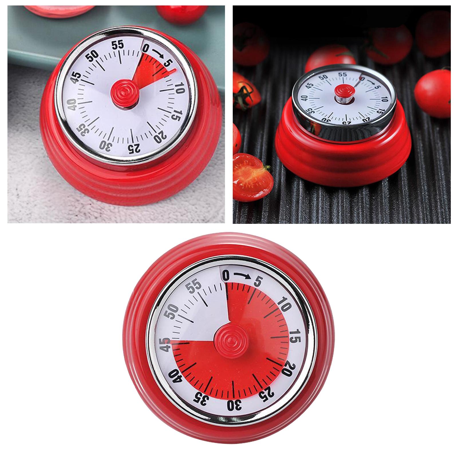 Portable Kitchen Timer Cooking Timer Retro Mechanical Clockwork Clock