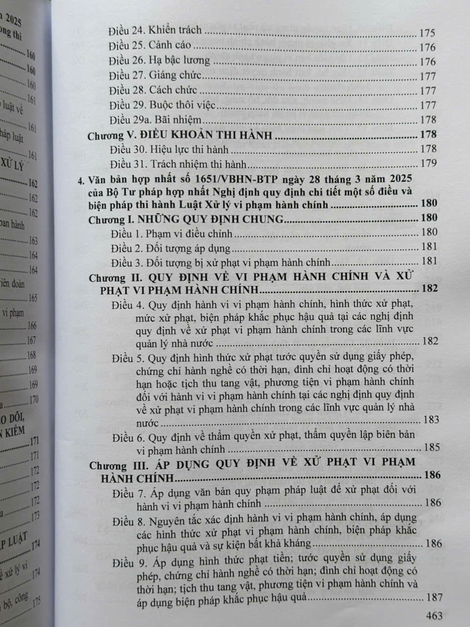 Luật Xử Lý Vi Phạm Hành Chính sửa đổi, bổ sung năm 2025 – Các Văn Bản Quy Định Chi Tiết và Biện Pháp Thi Hành (V2610T)