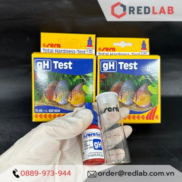 Test gH Sera - Kiểm tra độ cứng của nước nuôi tôm, cá