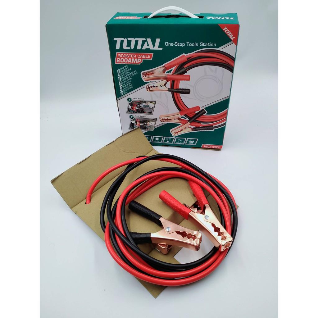 DÂY CÁP XẠC BÌNH 200AMP,  600AMP TOTAL PBCA12001, PBCA16008L - HÀNG CHÍNH HÃNG