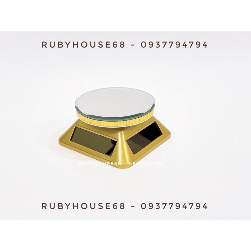 Đế xoay trang sức mặt gương