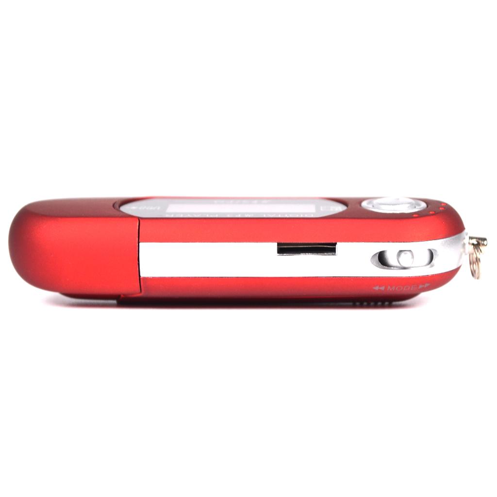 8GB USB 2.0 Flash Drive LCD MP3 Music Player With FM Radio 8G Red