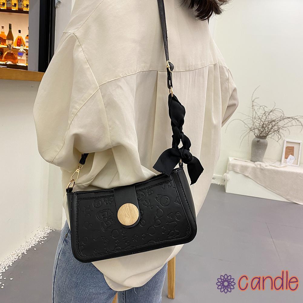 Túi Đeo Chéo Da Pu Họa Tiết Hoạt Hình Thời Trang Dành Cho Nữ
