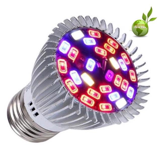 Đèn led kích thích cây trồng phát triển quang phổ đầy đủ 28led đui đèn E27 (1 cái)