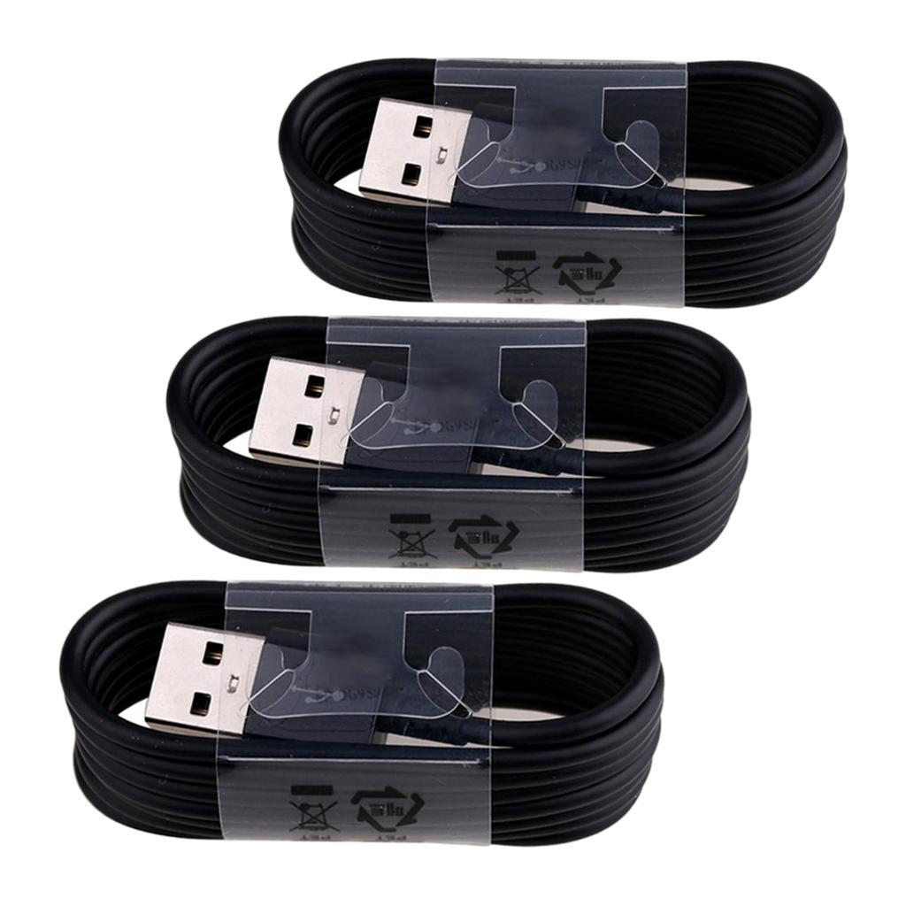 USB Type C Charger Cable Data Cord 3PCS 4ft for Galaxy S10 S9 active S9+