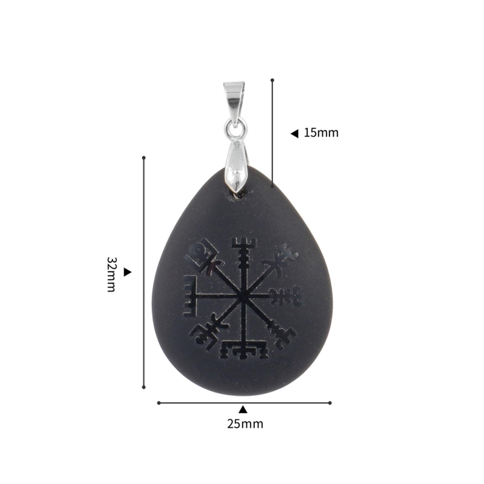 Necklace Pendant Keychain DIY Fashion Black Jewelry Making for Anniversary